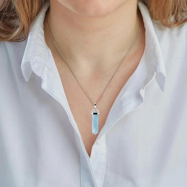 aquamarine pendent