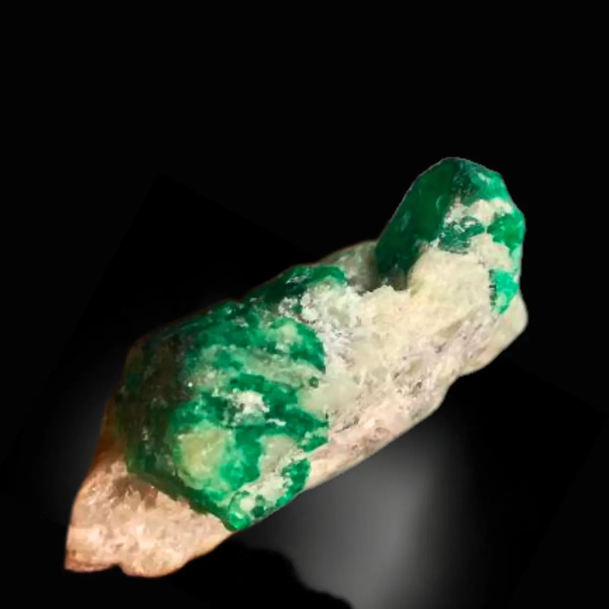 rough emerald specimen